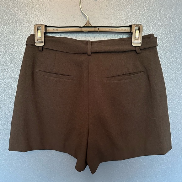 Loft black shorts with tie belt - Picture 2 of 3